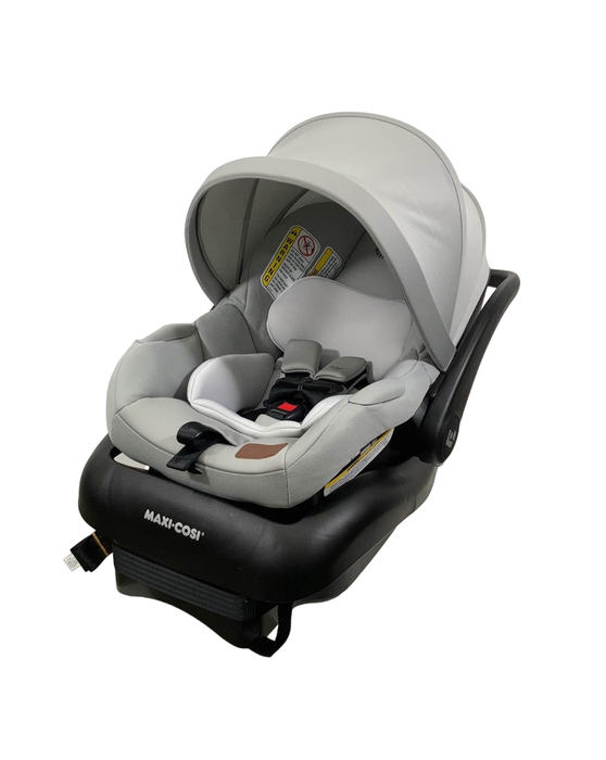 secondhand Maxi-Cosi Gia XP 3-Wheel Travel System with Mico Luxe Car Seat, Midnight Moon, 2022