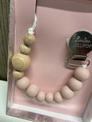 Shop LouLou Lollipop Pacifier Clip, Dusty Rose at GoodBuy Gear