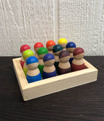 used Montessori Wooden Dolls