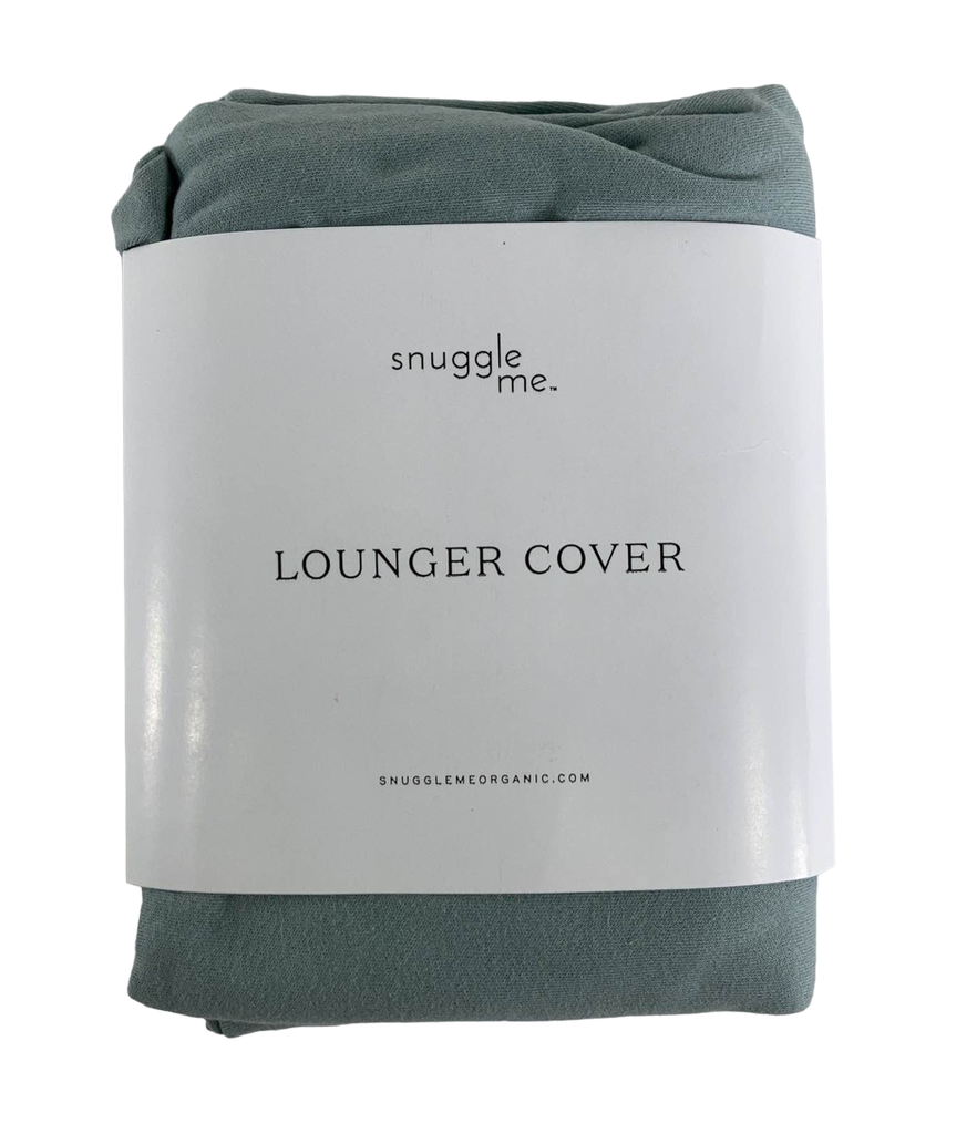 Snuggle Me Organic Cover for Sensory Infant Lounger, Slate