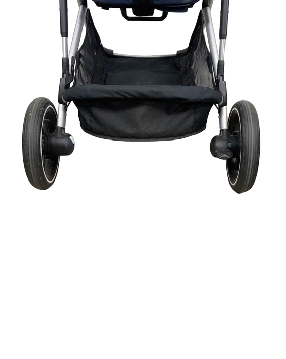 Cybex Gazelle S Modular Stroller, Silver Frame, Ocean Blue, 2022