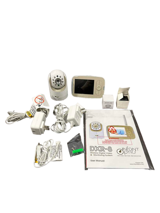 used Infant Optics DXR-8 Video Baby Monitor