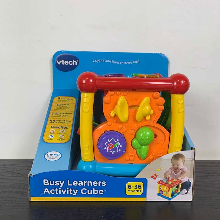 used VTech Busy Learners Activity Cube