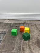 secondhand Wooden Building Blocks, Multi-Color