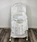 used Delta Children Deluxe Gliding Bassinet, Sweet Beginnings Stardust