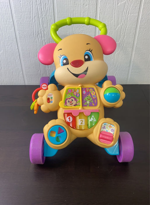 used Fisher Price Laugh & Learn Smart Stages Learn With Puppy Walker