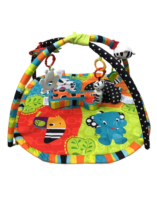 used Bright Starts Start Your Senses Activity Gym, Spots & Stripes Safari