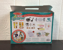 secondhand Melissa & Doug Star Diner Restaurant Play Set