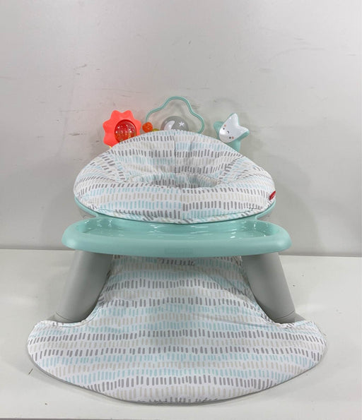 used Skip Hop 2-in-1 Sit-up Activity Baby Chair, Silver Cloud Lining