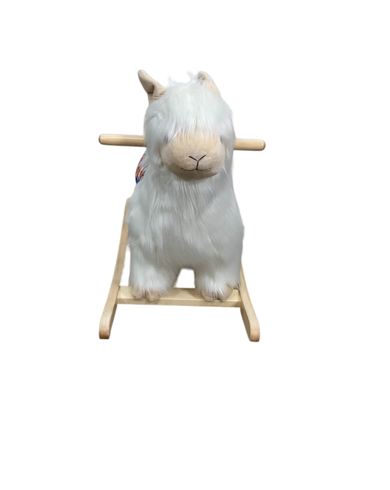 secondhand Wonder and Wise Alpaca Rocker