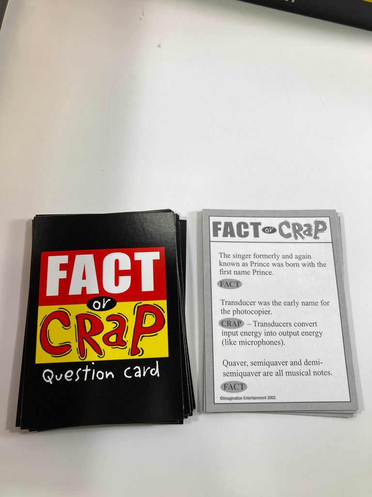 University Games Fact Or Crap