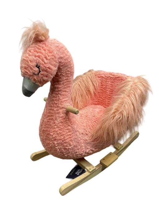 used Soft Landing Joyrides Flamingo Rocking Toy