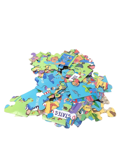 secondhand Peter Pauper Press Jumbo Floor Puzzle, 48 Pieces, USA
