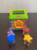 secondhand Fisher Price Peek A Blocks Shape Sorter