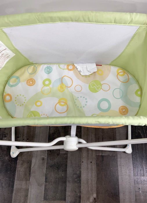 secondhand Fisher Price Rock With Me Bassinet