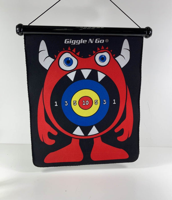 used Giggle N Go Magnetic Dart Board Game