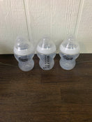 used Tommee Tippee Baby Bottles, Clear 9oz 3 Pack