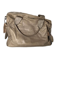 secondhand StorkSak Sofia Leather Diaper Bag