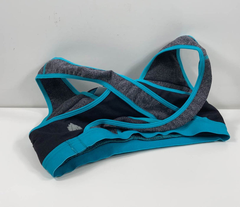 used Cake Maternity Lotus Hands Free Pumping Yoga Bra, Teal