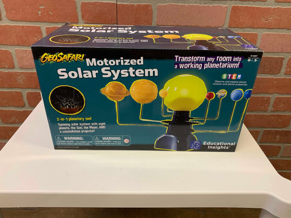 used Educational Insights GeoSafari Motorized Solar System