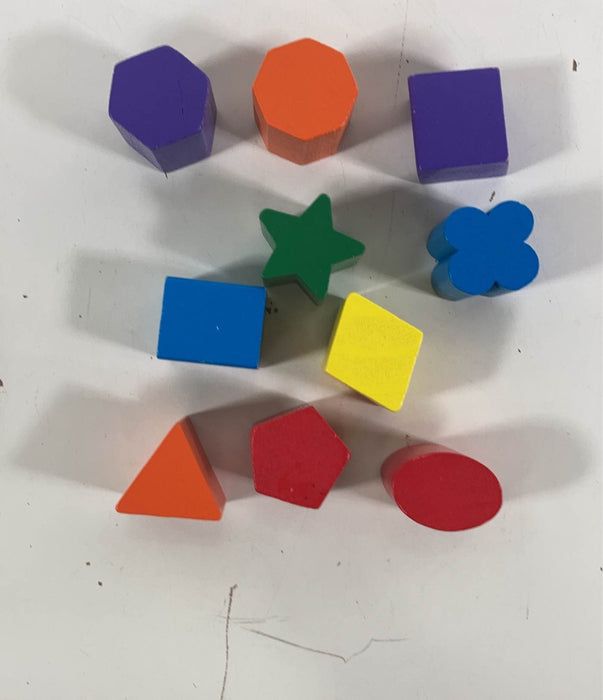 secondhand Melissa & Doug Match and Roll Shape Sorter