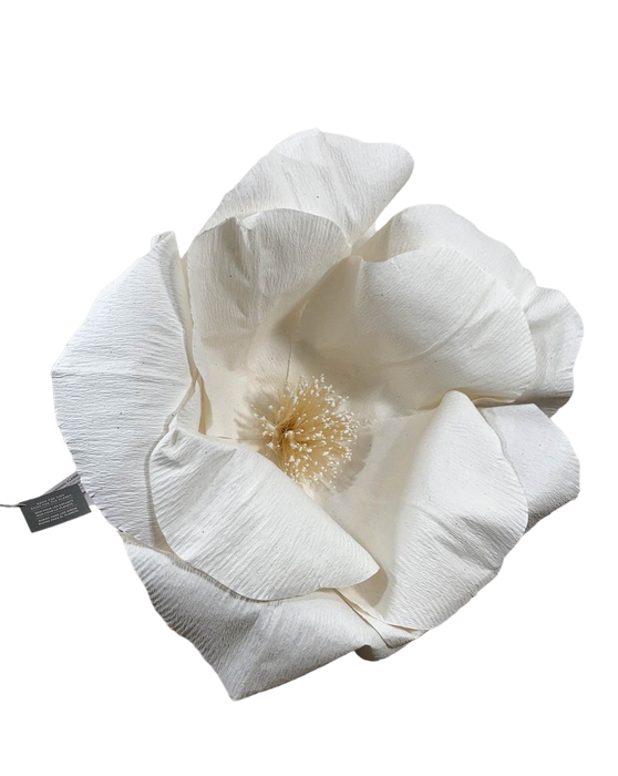Shop Pottery Barn Kids Crepe Paper Flower Decor Set Of 2, White at GoodBuy Gear