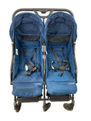 secondhand Mompush Lithe Double Stroller, 2021, Navy