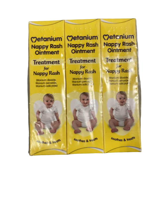 Metanium Metanium Nappy Rash Ointment, 3 pack — GoodBuy Gear