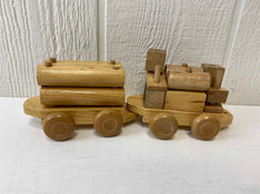 used Wooden Train Toy