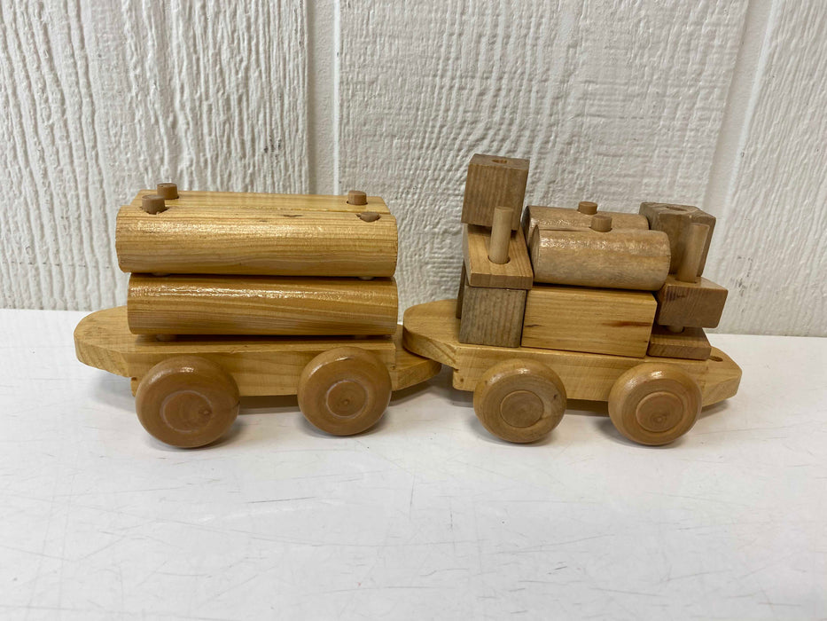 used Wooden Train Toy