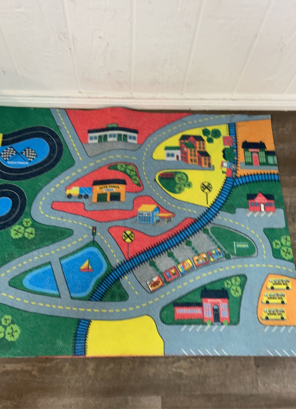 Town Rug Child TrafficMaster Kids Play Area Rug, Town Life Multi — GoodBuy Gear