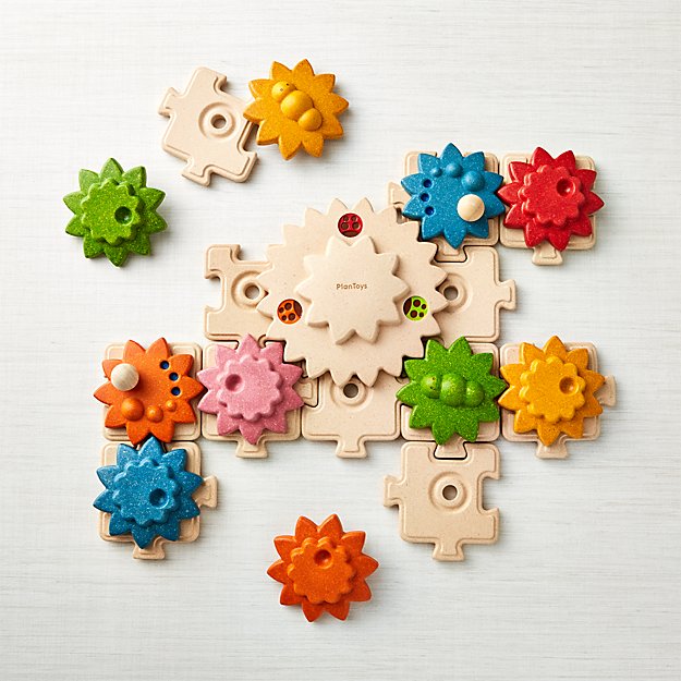 Plan Toys Gears Puzzle Deluxe