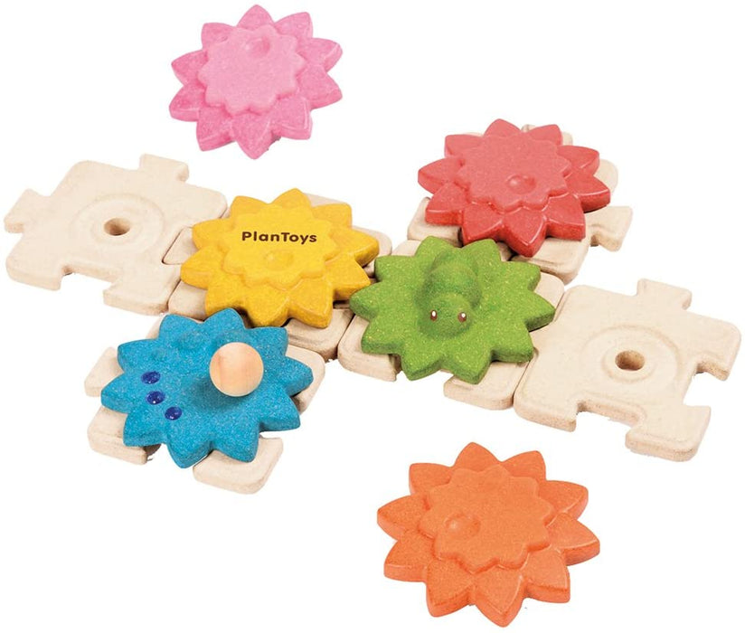 Plan Toys Gears Puzzle Deluxe