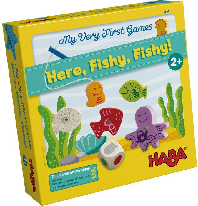 HABA Here Fishy Fishy! Magnetic Fishing Game