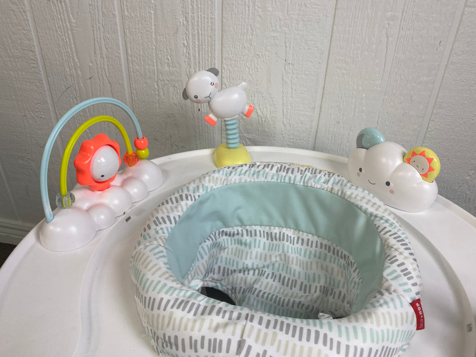 Shop Skip Hop Explore and More Baby's View 3-Stage Activity Center, Silver Lining Cloud at GoodBuy Gear
