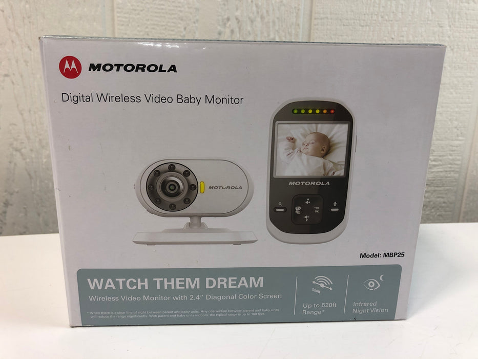 Motorola Video Baby Monitor, MBP25