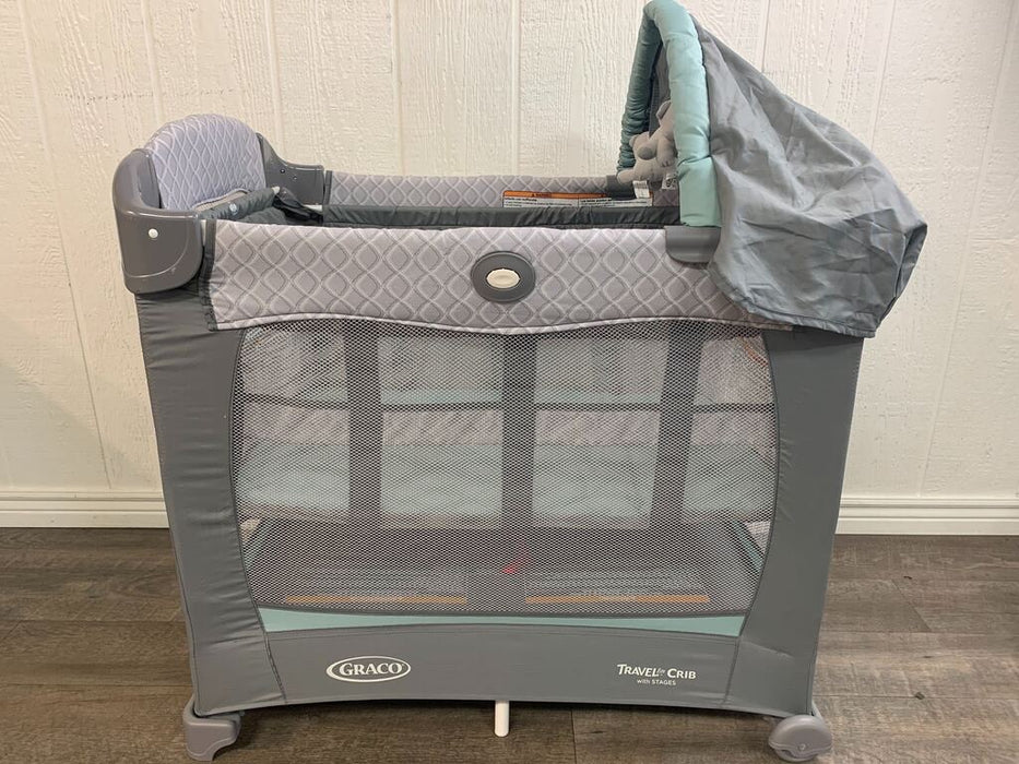 Graco Travel Lite Crib, With Stages