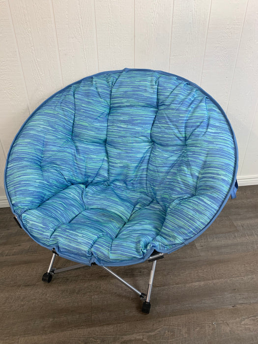 Oversized Round Saucer Chair