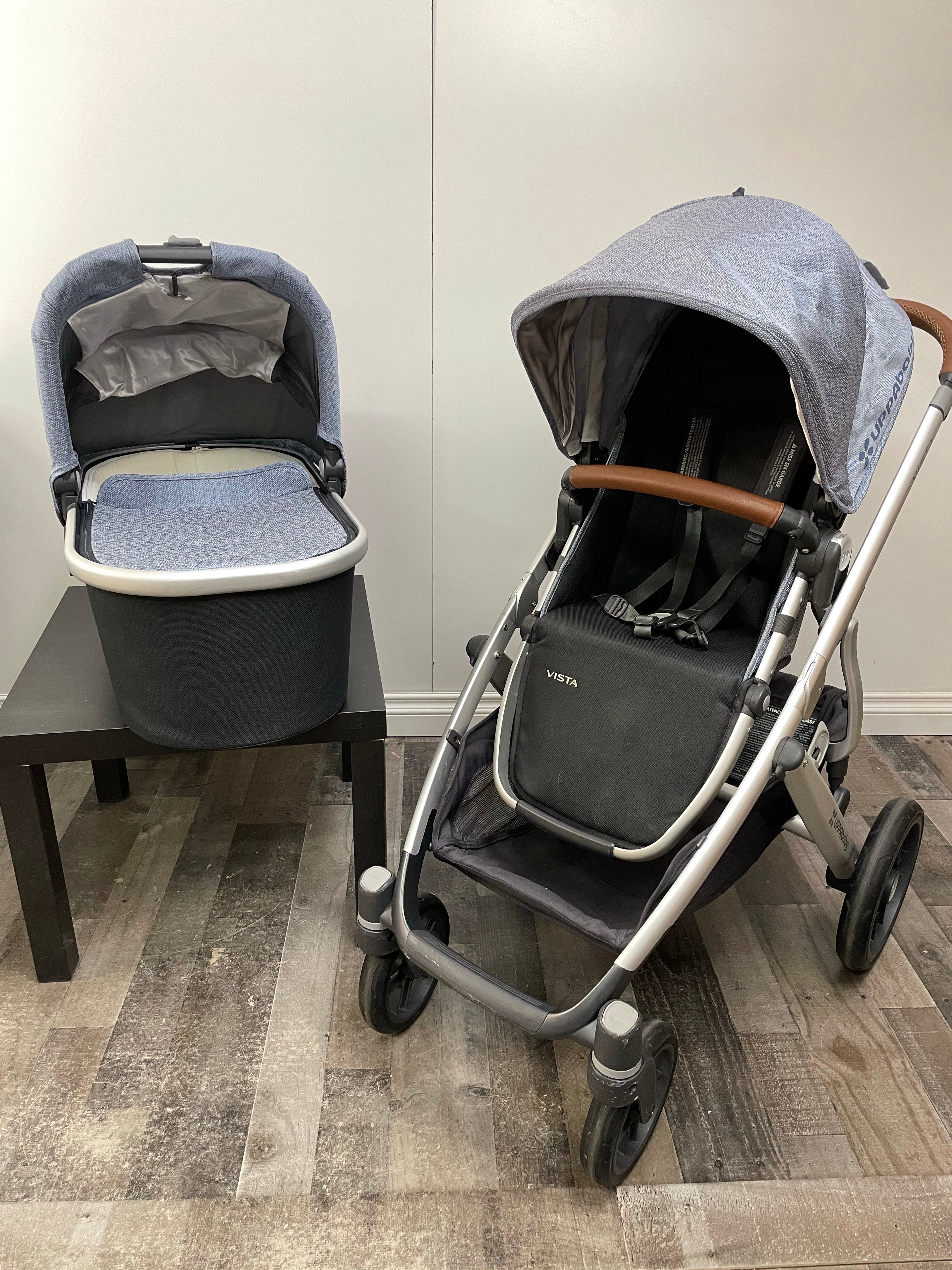 Blue store melange uppababy