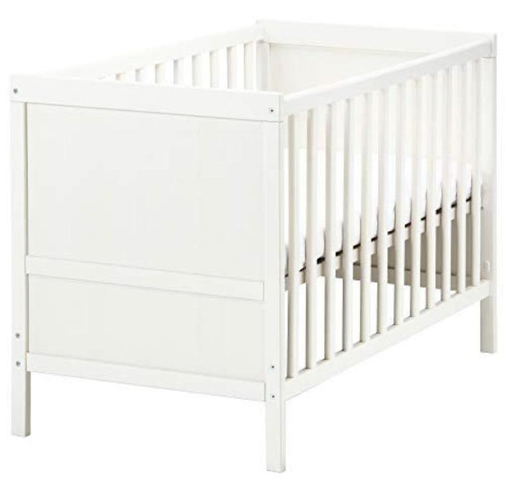 IKEA SUNDVIK Crib With Mattress