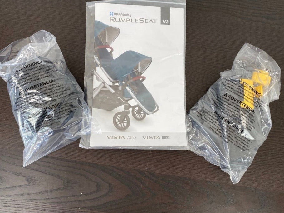 UPPAbaby VISTA RumbleSeat V2, 2015+, Sierra (Dune Knit)