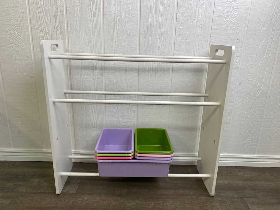 Toy Organizer With Bins