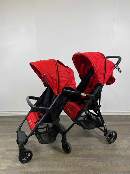 Zoe Tandem+ Stroller, Luxe Red