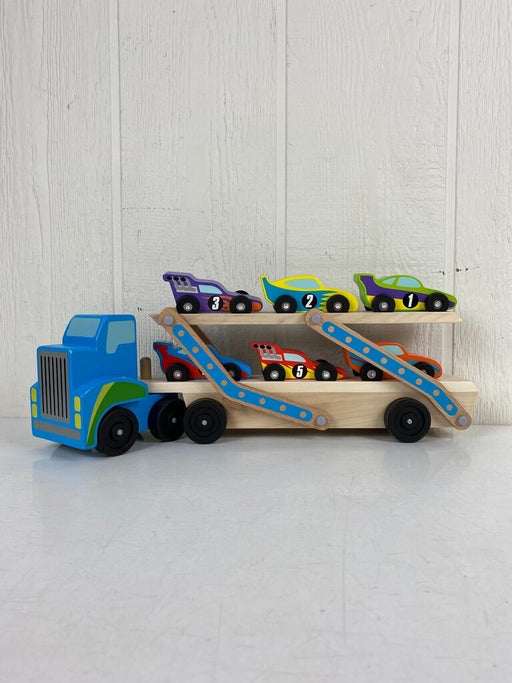 Shop Melissa & Doug Mega Race Car Carrier at GoodBuy Gear