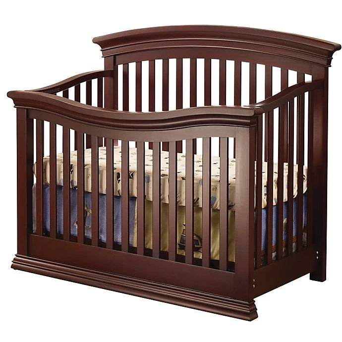 Sorelle Torino Crib, Cherry, With Mattress