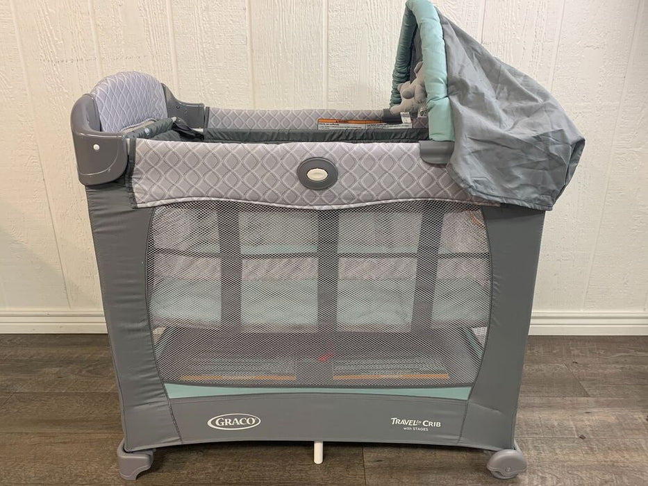 Graco Travel Lite Crib, With Stages