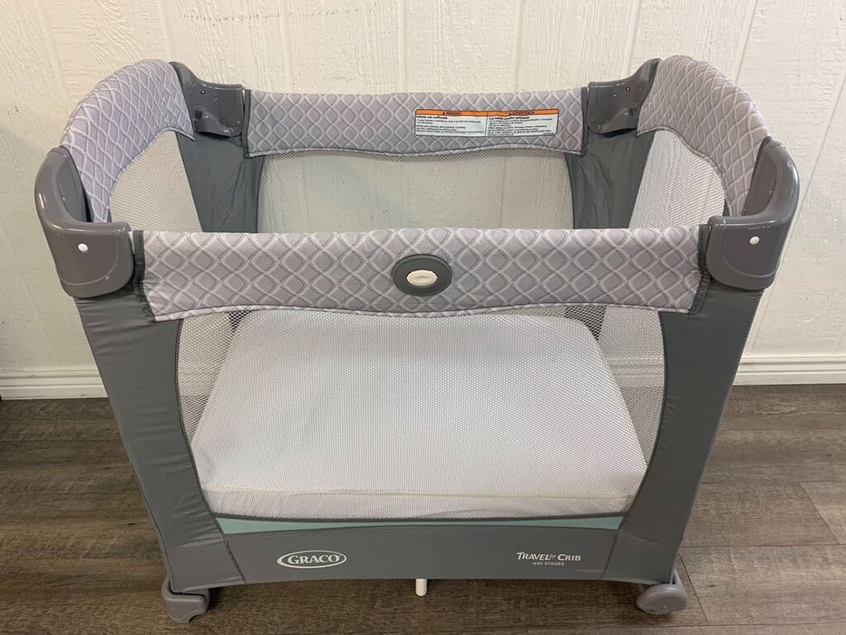 Graco Travel Lite Crib, With Stages