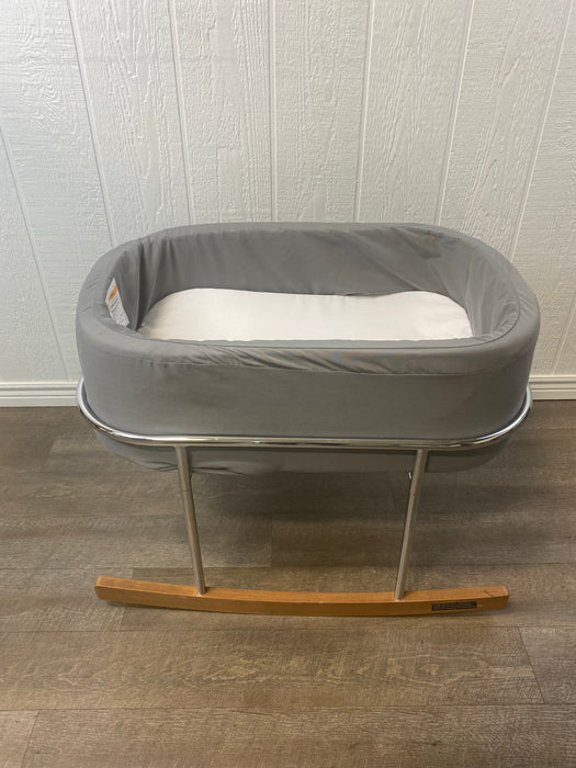 Shop Wonderfold Baby Bassinet Cradle, Grey at GoodBuy Gear