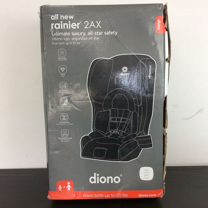 Diono Rainier 2 AX Convertible Car Seat, 2018, Grey Dark