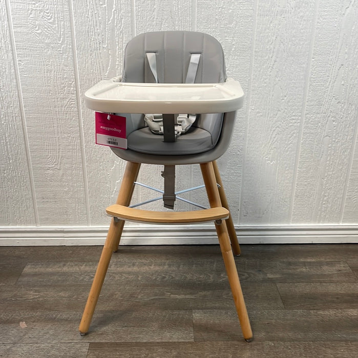 Baby Joy Convertible Wooden High Chair